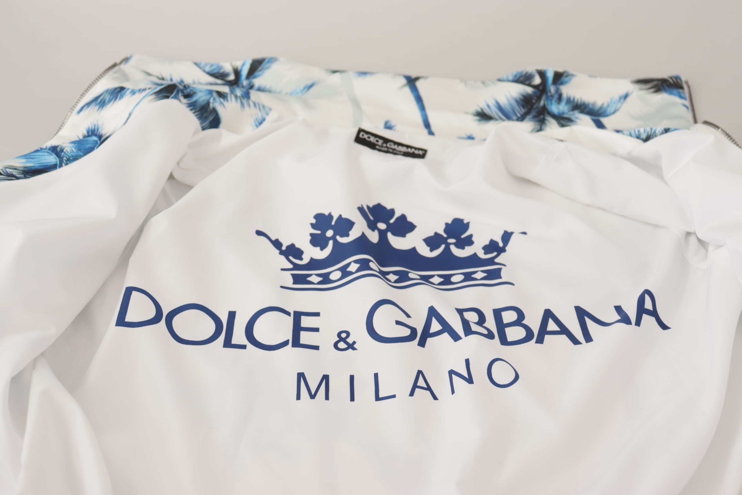 Dolce &amp; Gabbana Schicker mehrfarbiger Pullover mit durchgehendem Reißverschluss