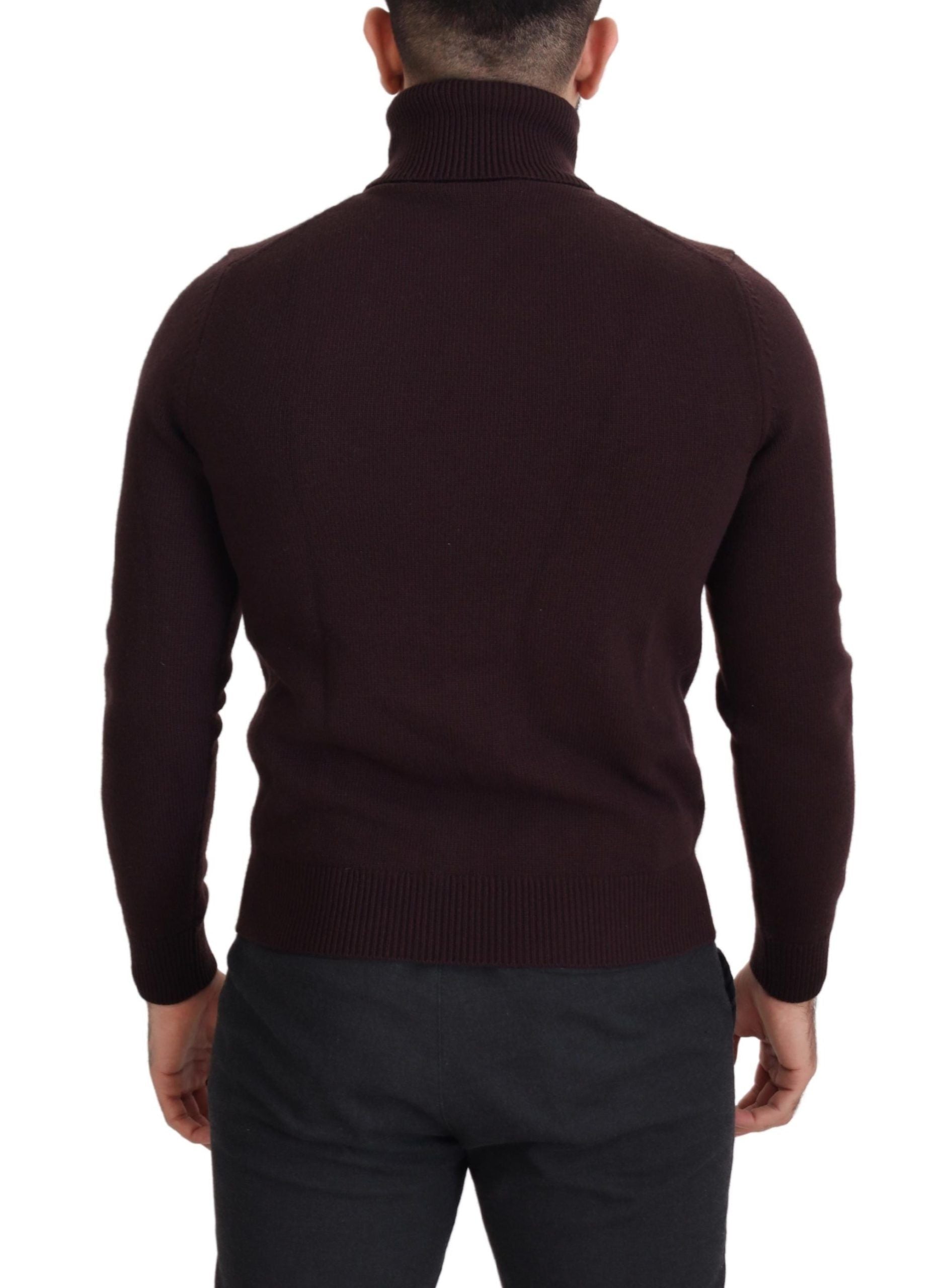 Dolce &amp; Gabbana Eleganter Rollkragenpullover aus Wolle