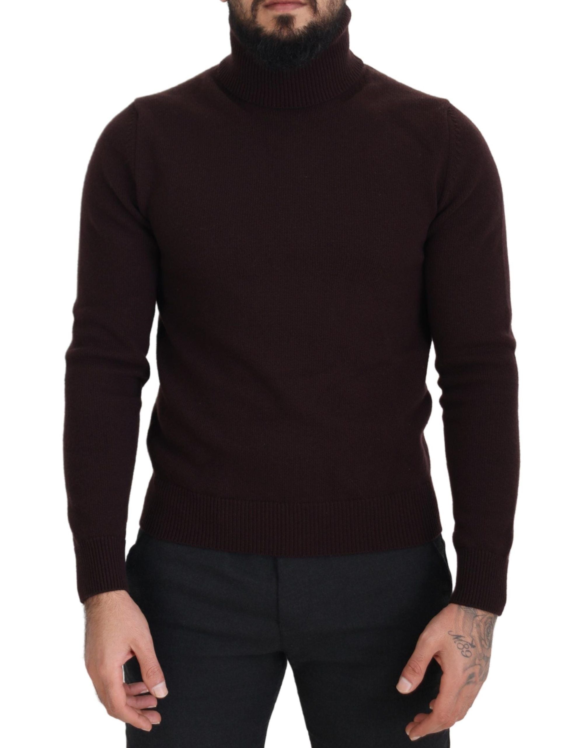 Dolce &amp; Gabbana Eleganter Rollkragenpullover aus Wolle