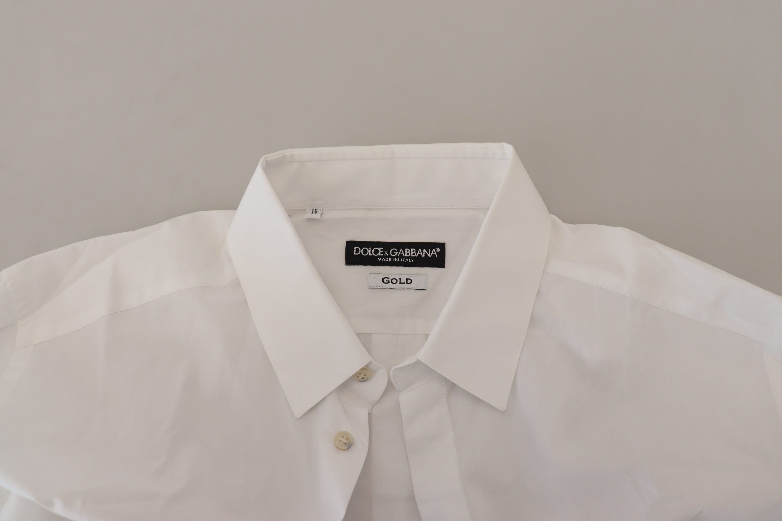 Dolce &amp; Gabbana – Elegantes weißes Hemd mit Pfauenfedern