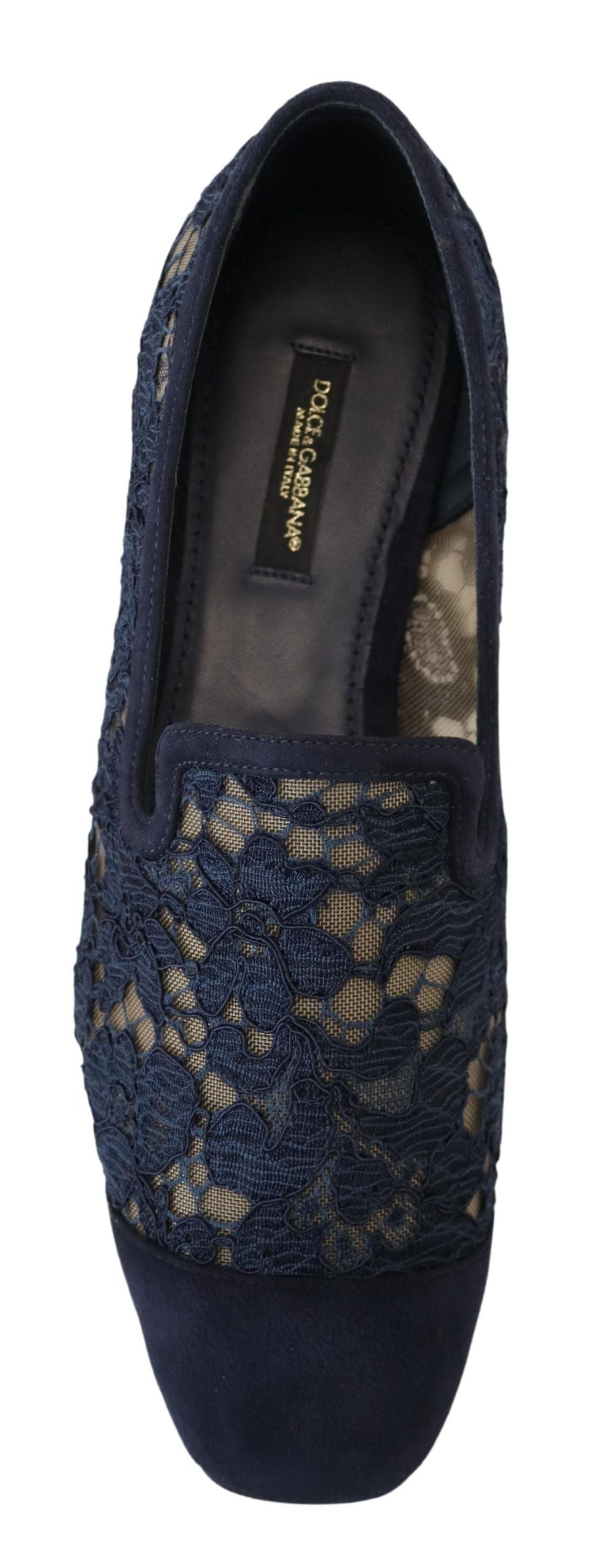 Dolce &amp; Gabbana Elegante blaue Loafer-Flats - Sommer-Chic