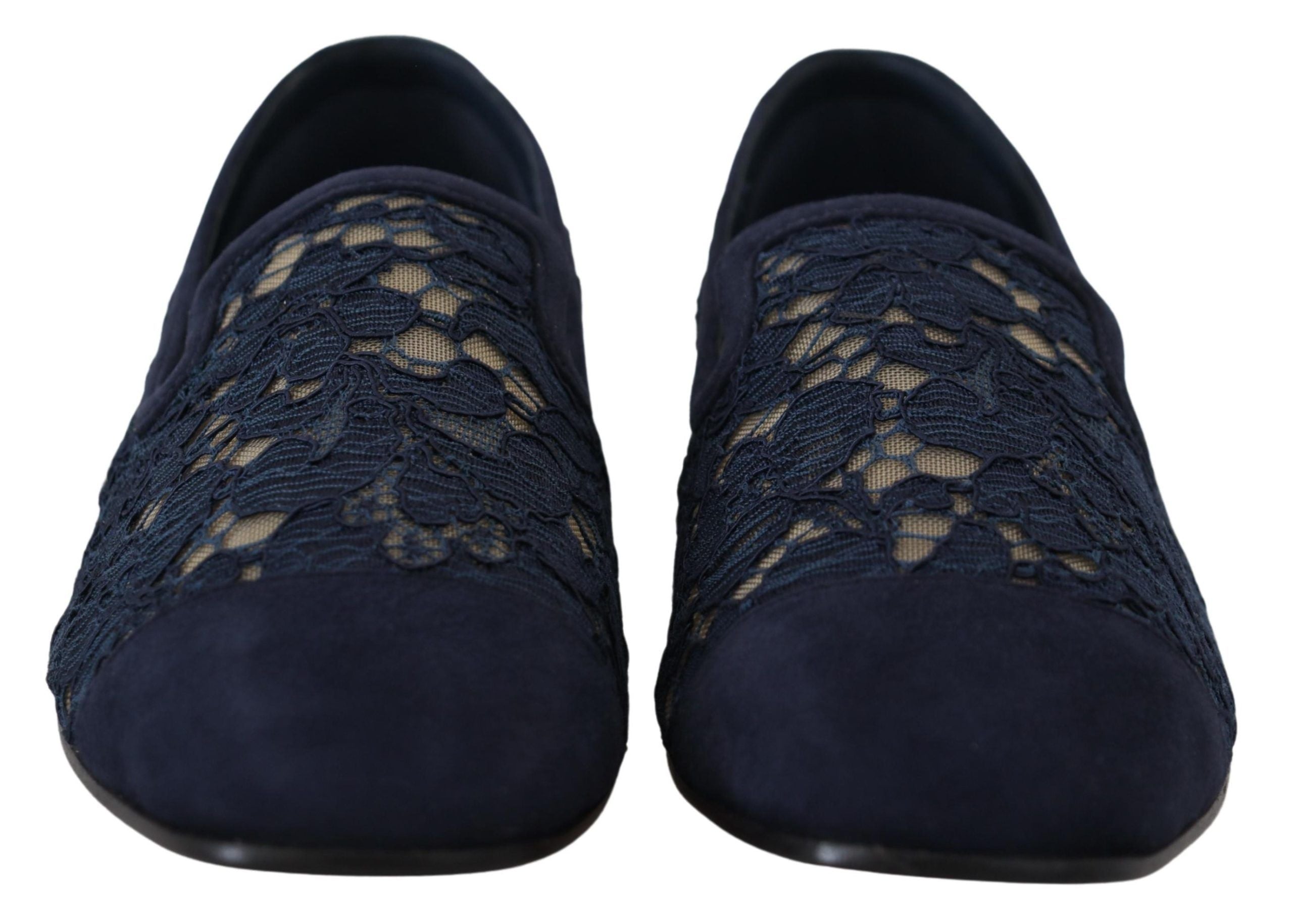 Dolce &amp; Gabbana Elegante blaue Loafer-Flats - Sommer-Chic
