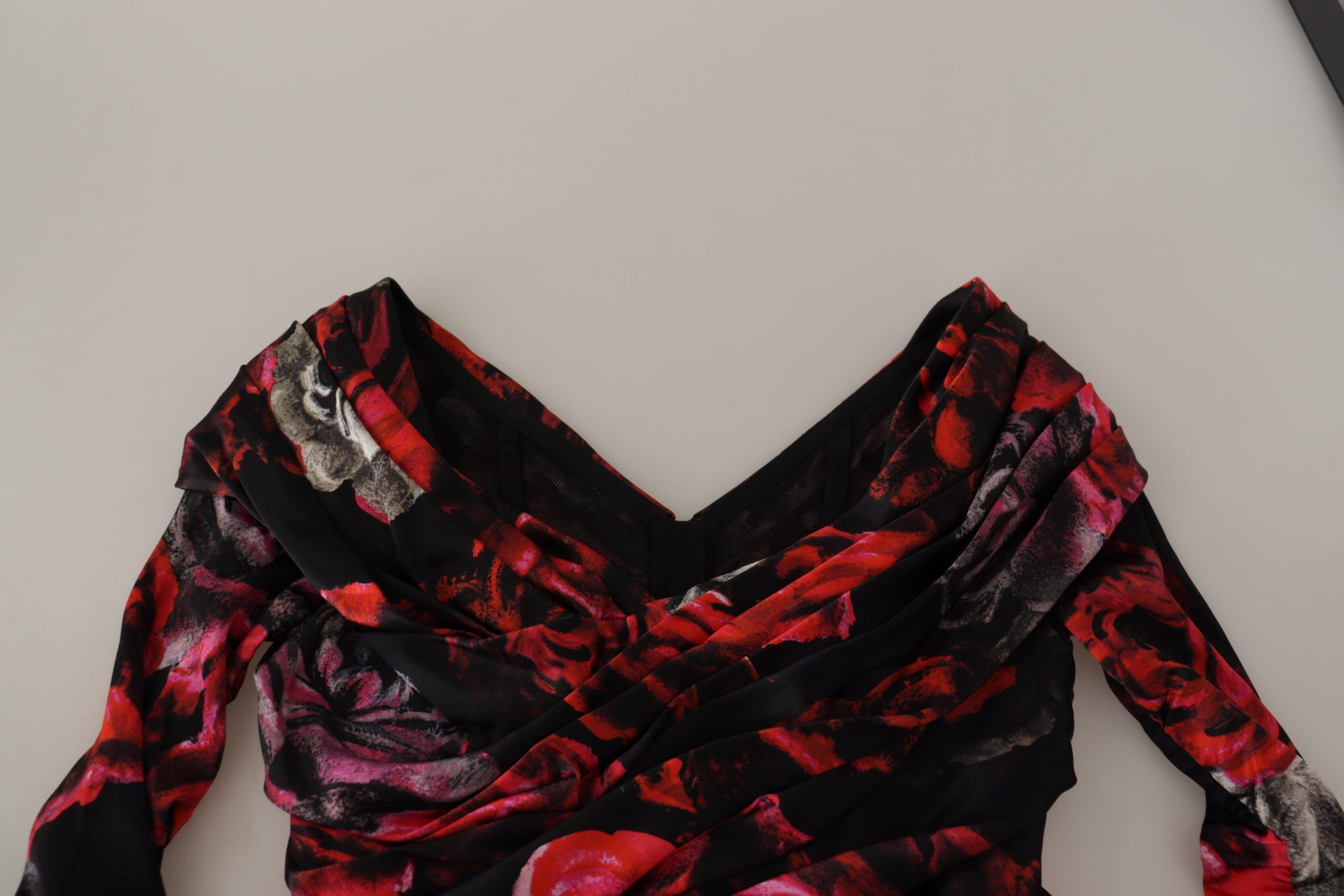 Dolce &amp; Gabbana Elegantes Etuikleid in A-Linie mit Blumenmuster