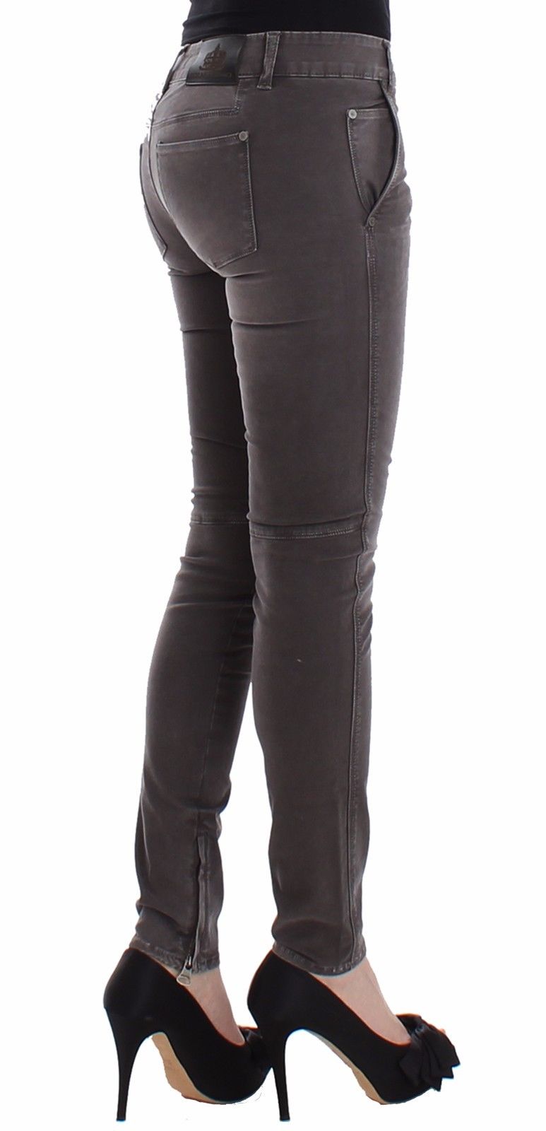 Ermanno Scervino Schicke graue Slim-Leg-Jeans – Eleganz trifft Komfort