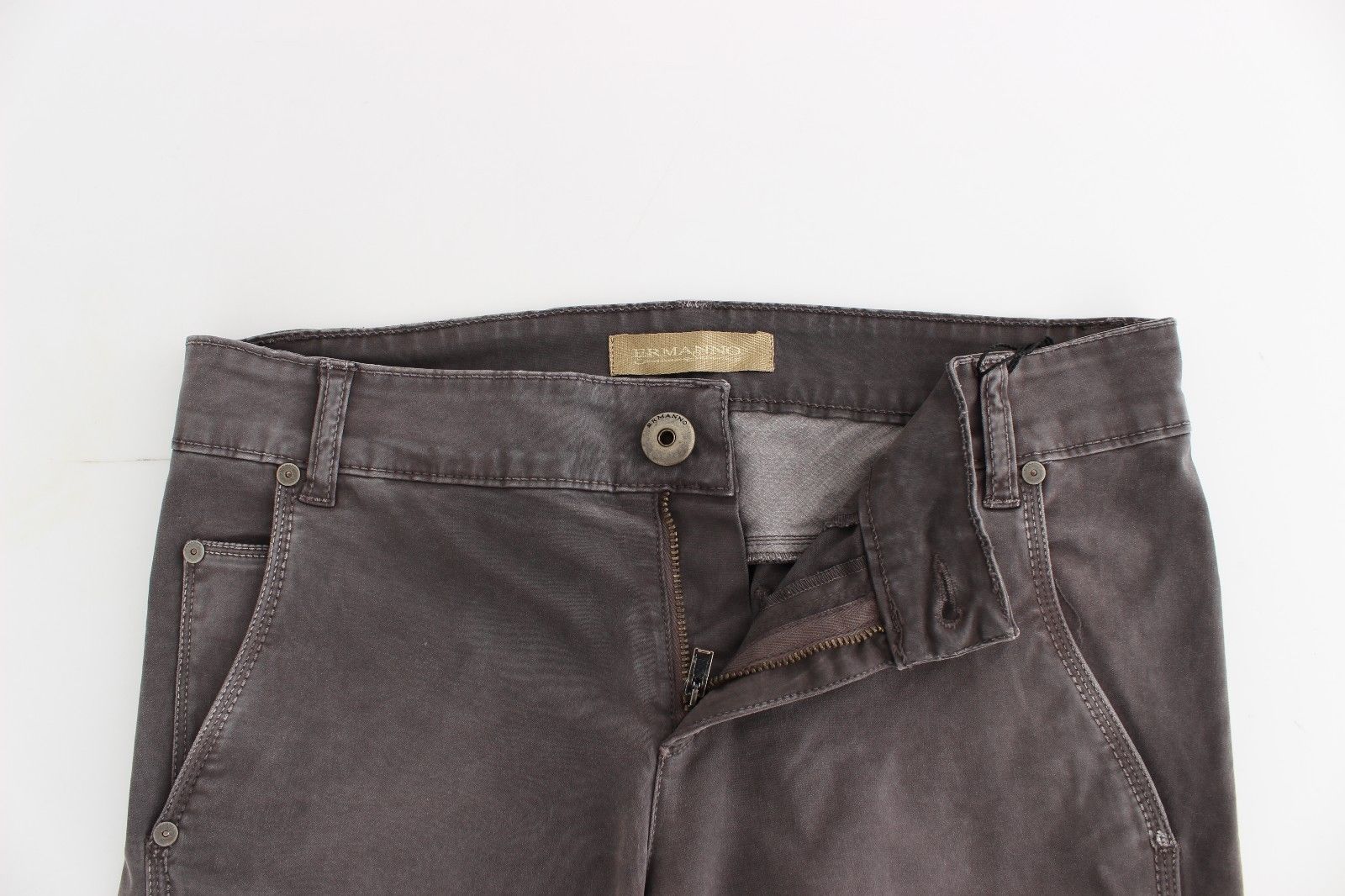 Ermanno Scervino Schicke graue Slim-Leg-Jeans – Eleganz trifft Komfort