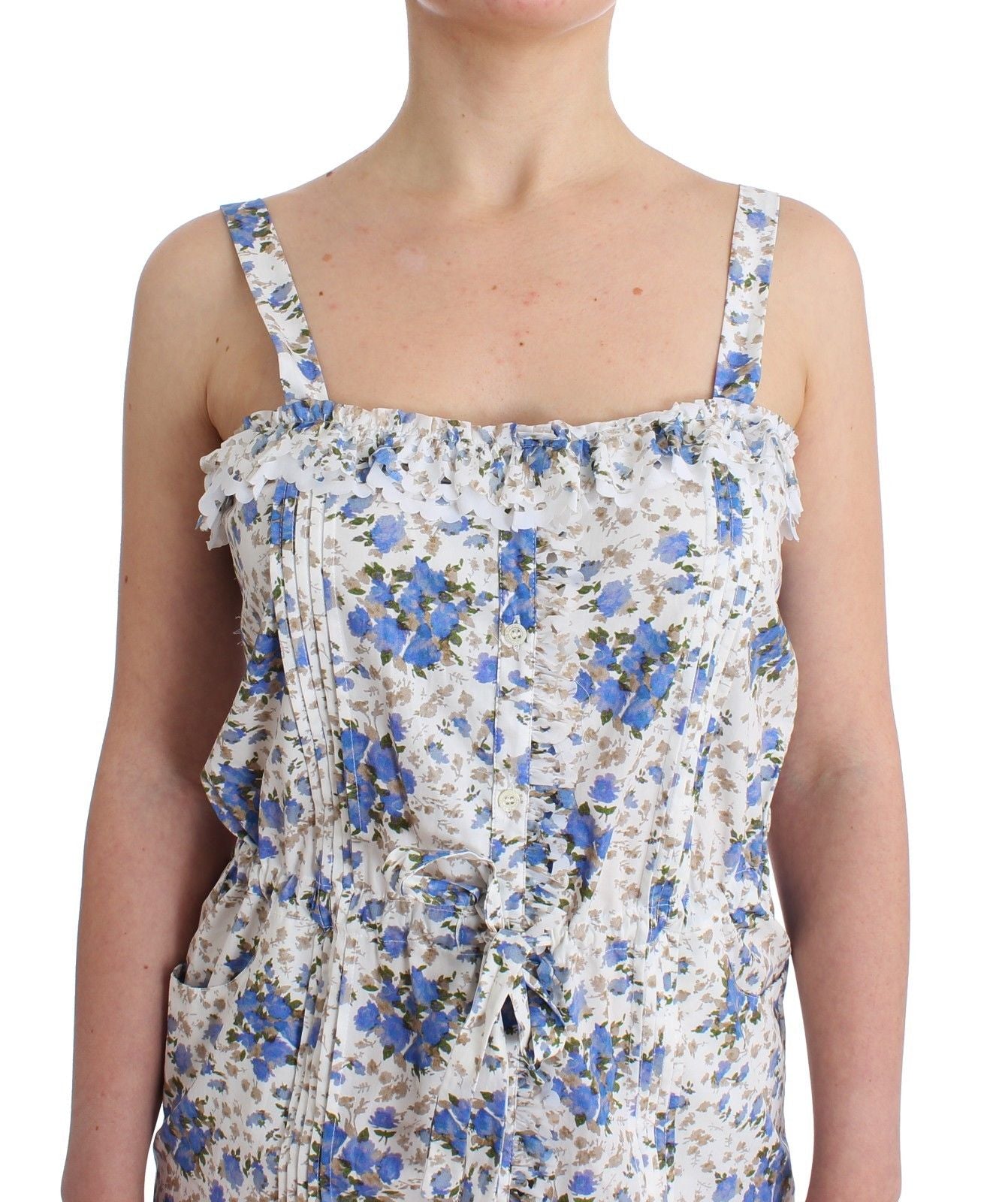 Ermanno Scervino Rochie de soare elegantă, florală, pentru serări la malul mării