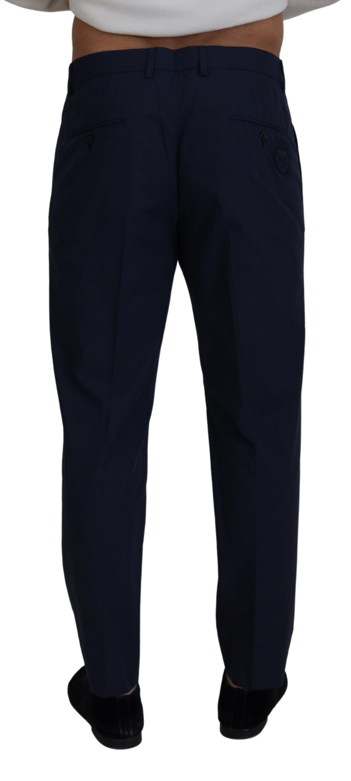 Dolce &amp; Gabbana – Schicke Slim-Fit-Chinos in Blau