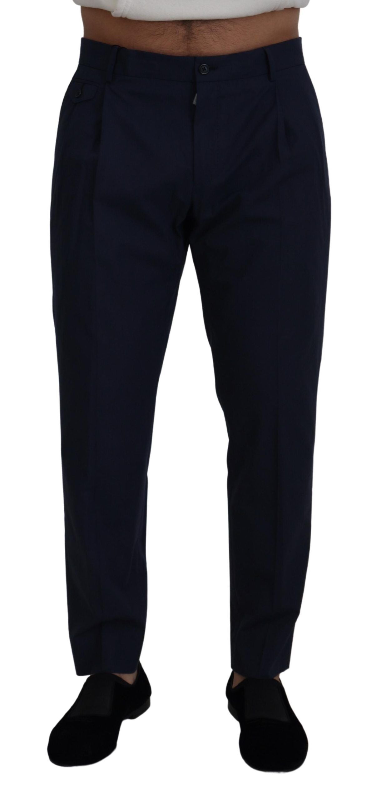 Dolce &amp; Gabbana – Schicke Slim-Fit-Chinos in Blau