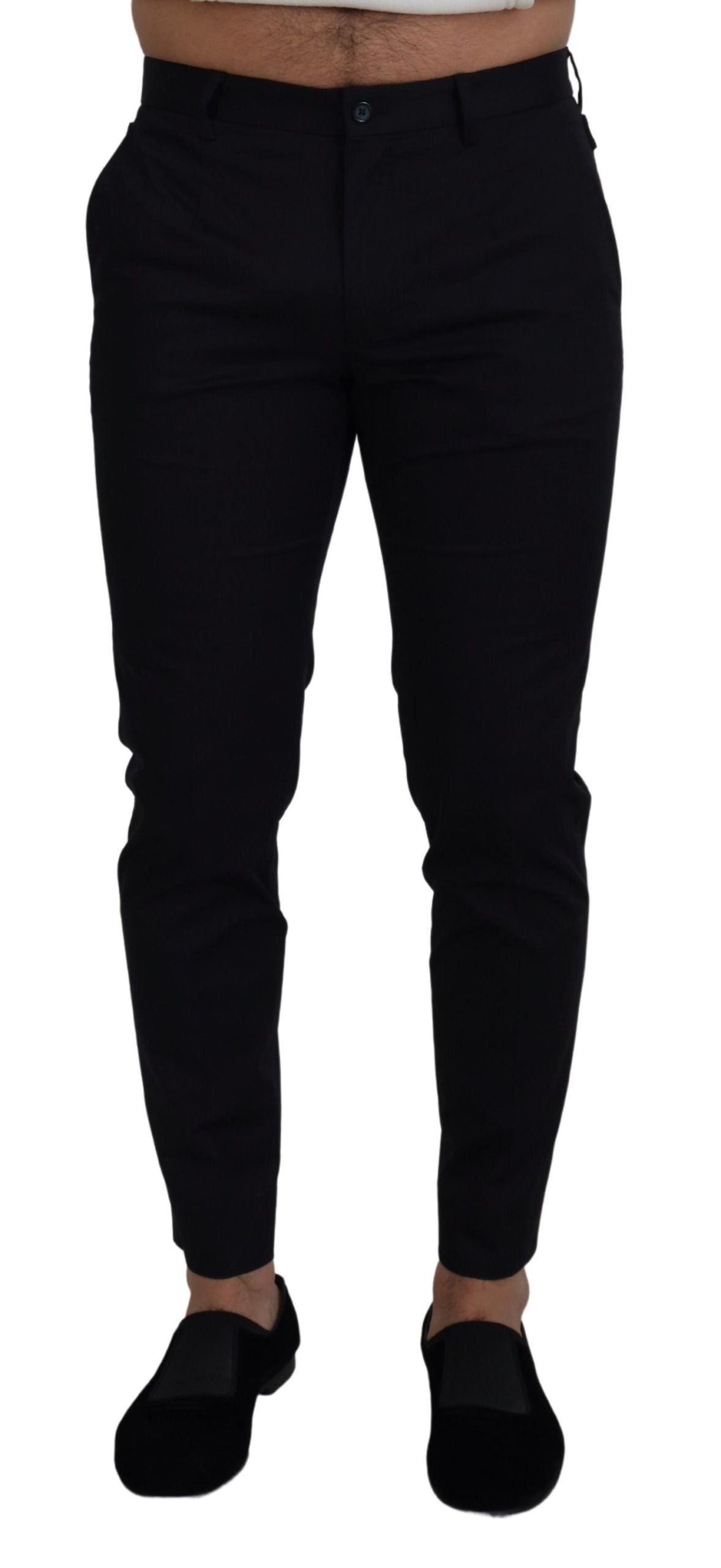 Dolce &amp; Gabbana Elegante Slim Fit Chinos Anzughose
