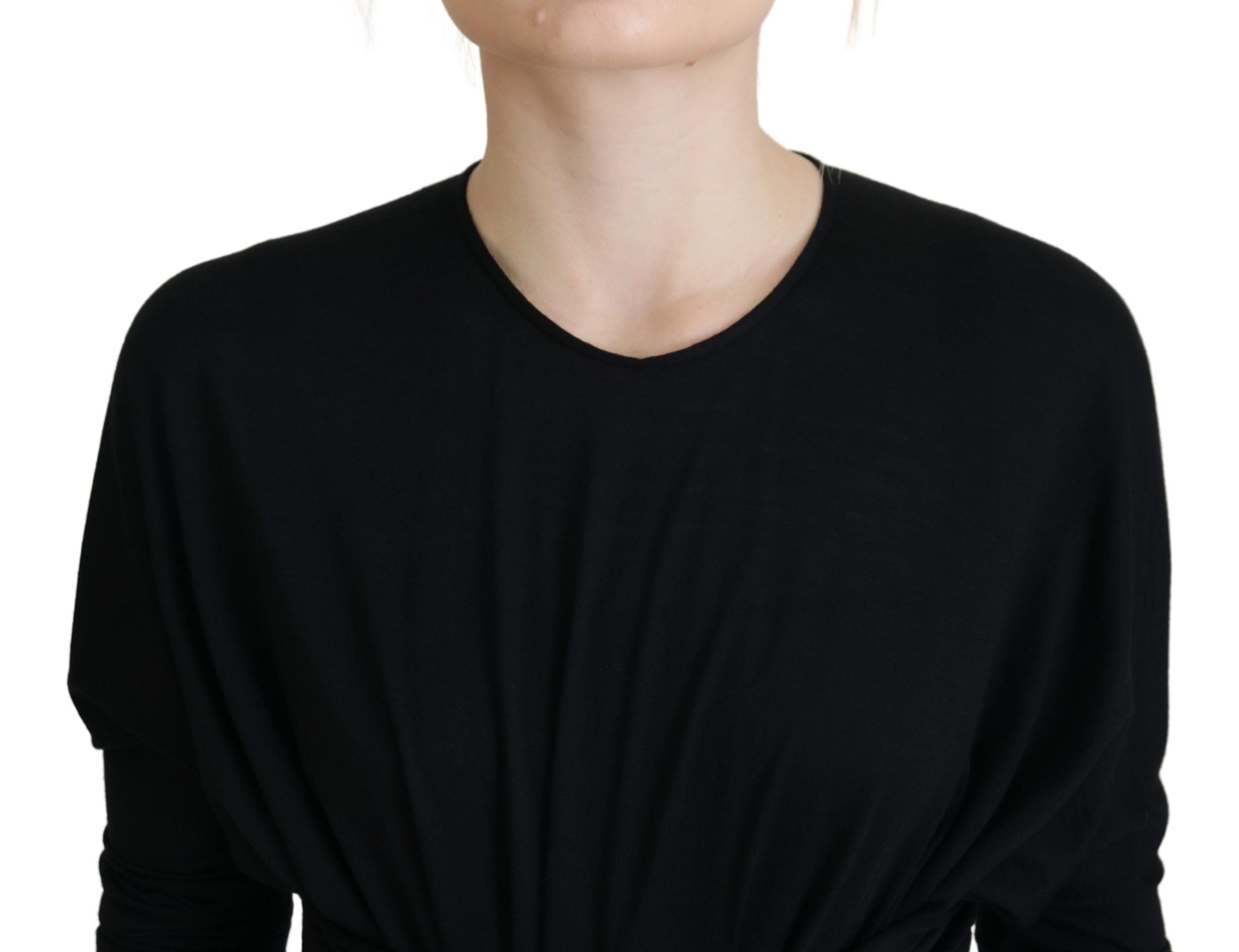 Rochie elegantă Dolce &amp; Gabbana, model teacă, cu mâneci lungi