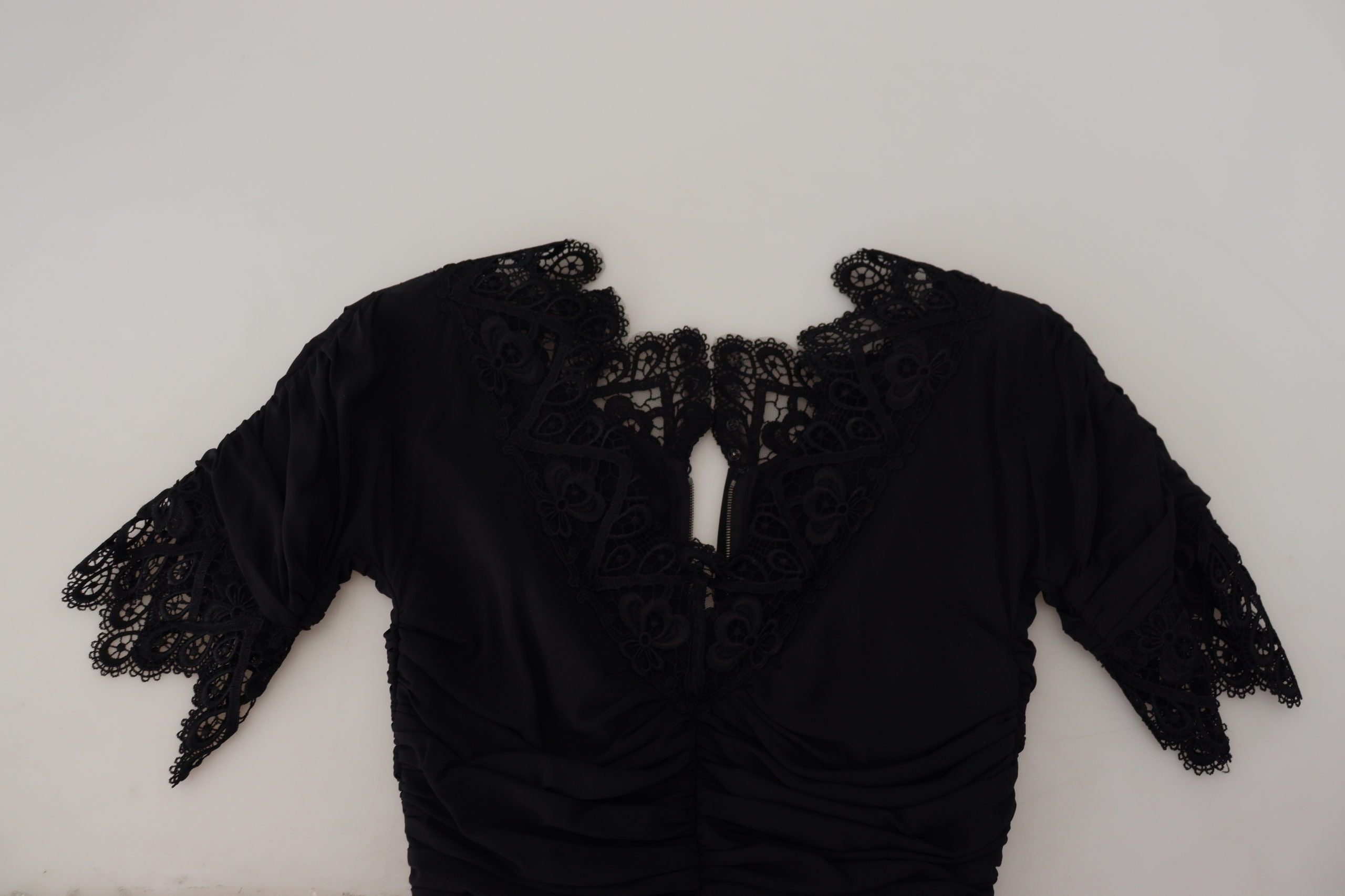 Rochie midi elegantă cu mânecă scurtă Dolce &amp; Gabbana