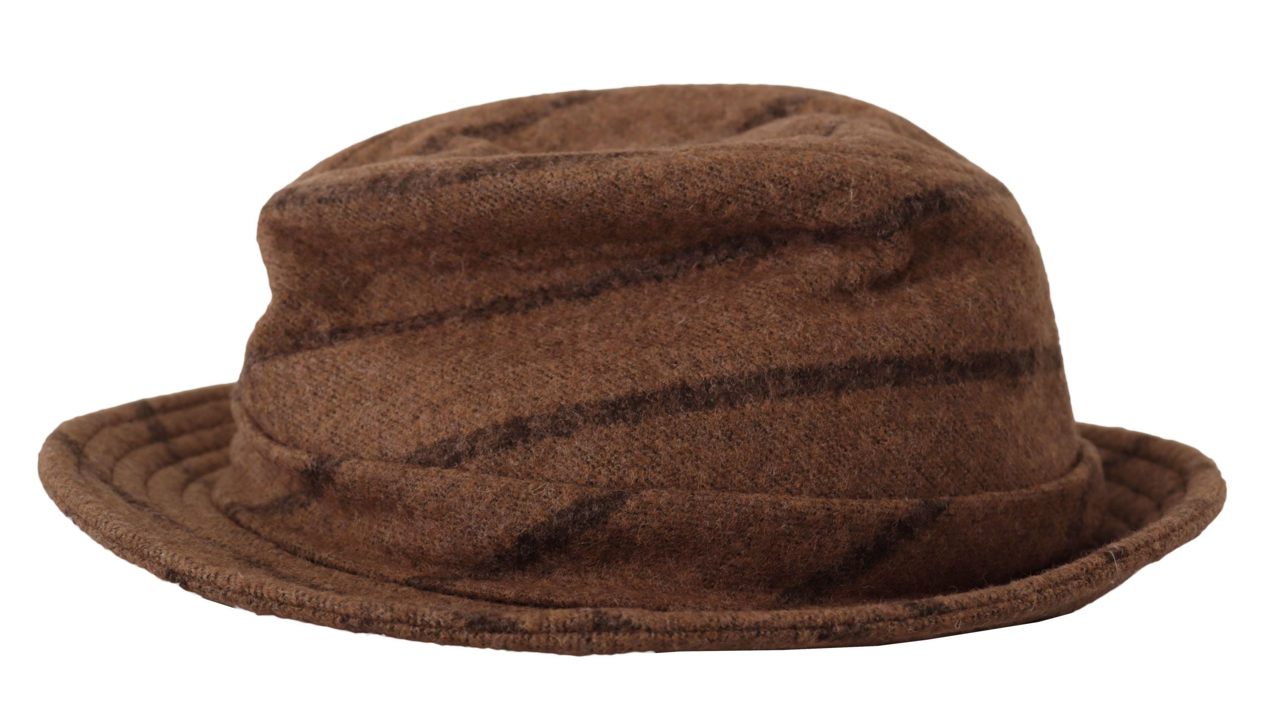 Pălărie Fedora elegantă cu bor larg Dolce &amp; Gabbana