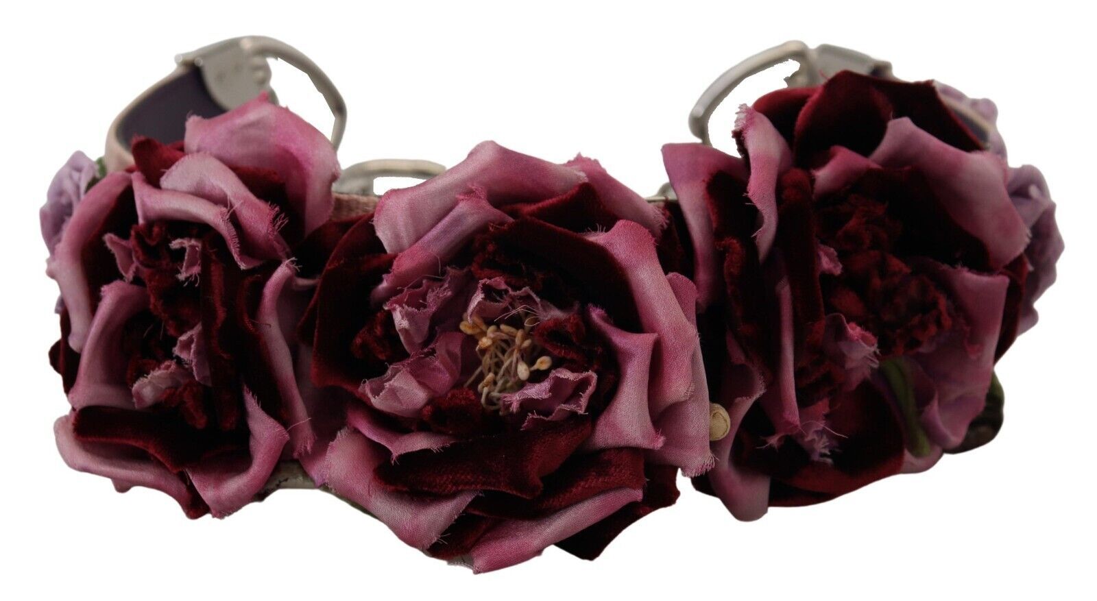 Dolce &amp; Gabbana Accesoriu cu curea de umăr din piele florală bej