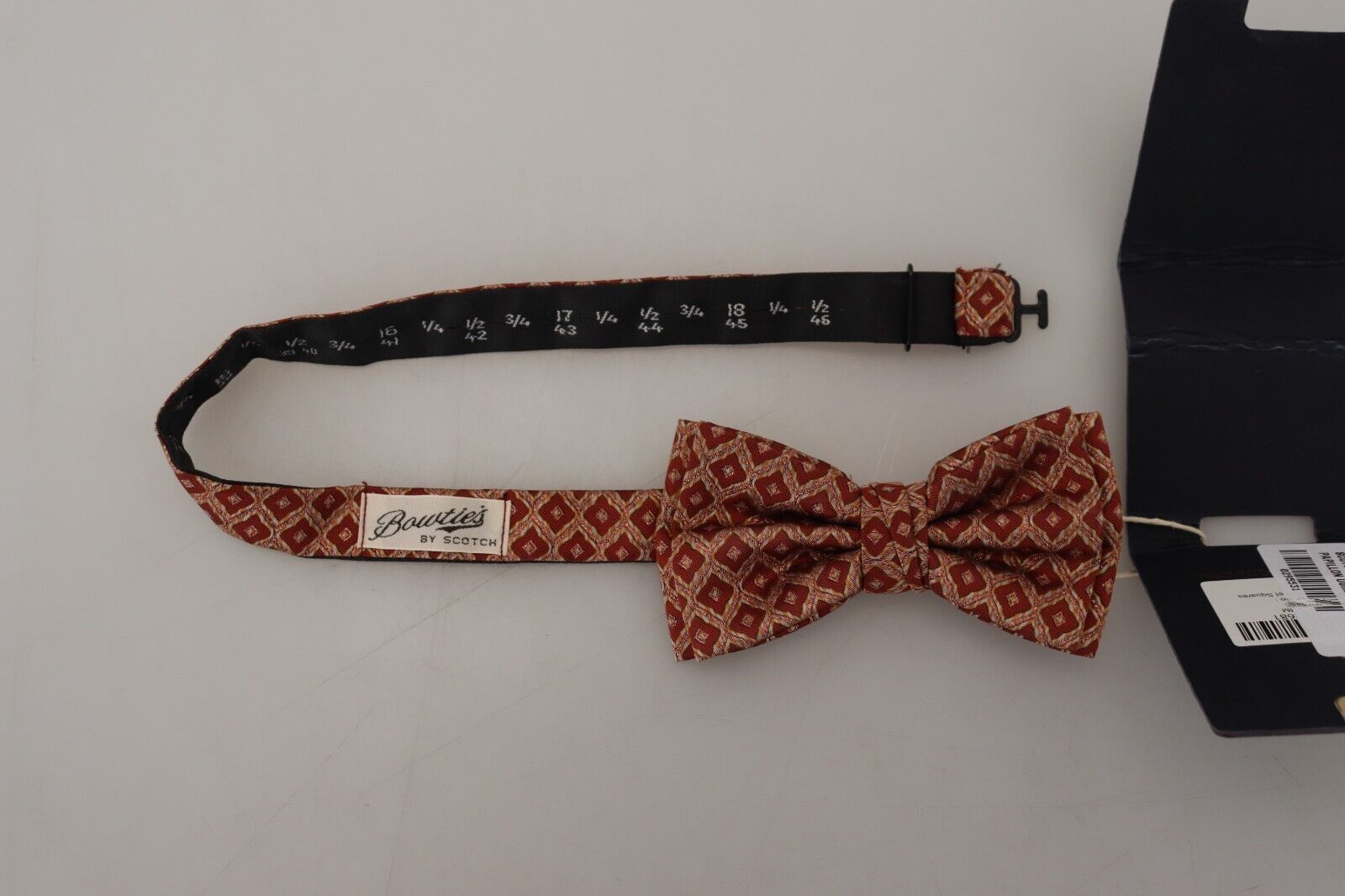 Papion exclusiv din mătase cu model Scotch &amp; Soda