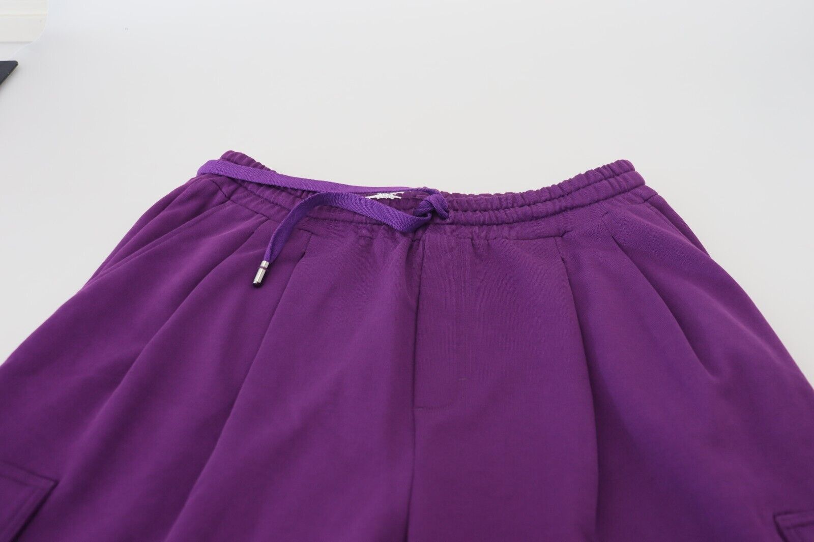 Dolce &amp; Gabbana – Elegante Cargo-Jogginghose aus Baumwolle in Lila