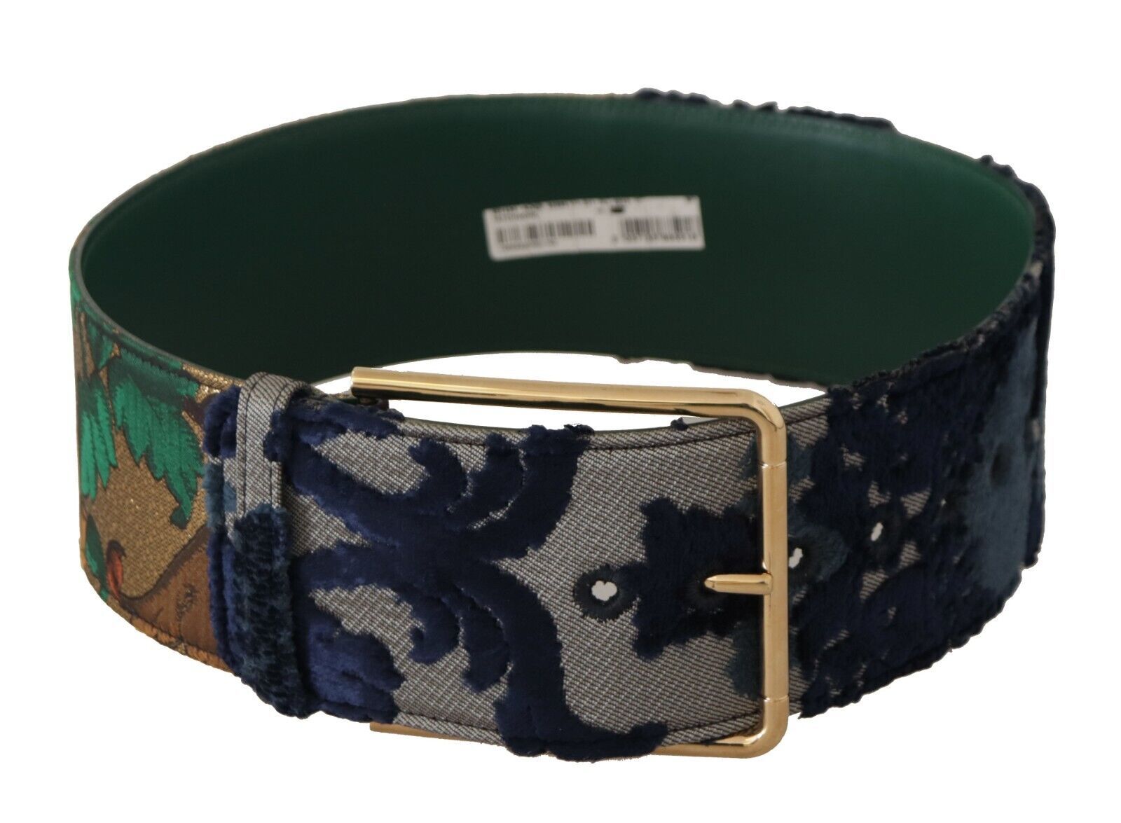 Dolce &amp; Gabbana Eleganter Ledergürtel mit gravierter Schnalle
