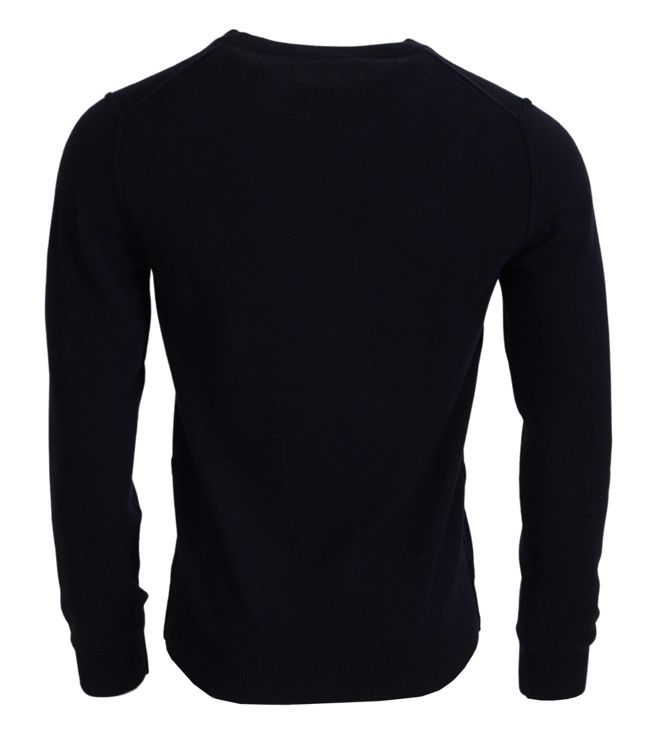 Dolce &amp; Gabbana Eleganter blauer Kaschmirpullover
