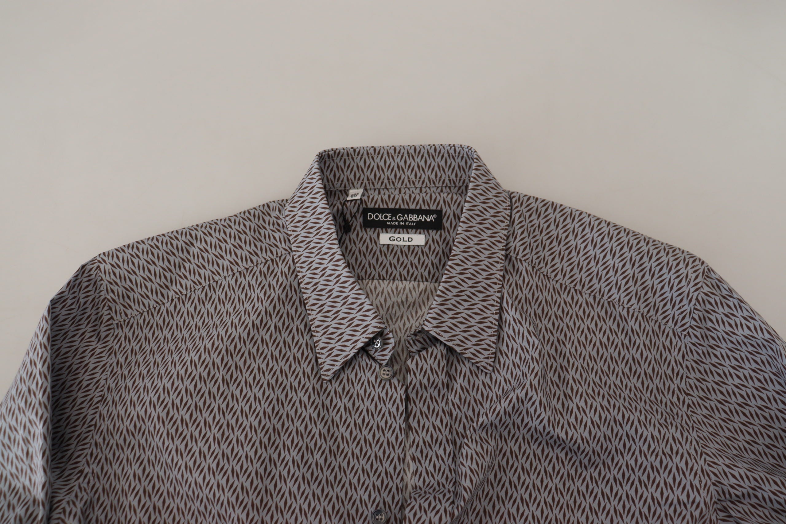 Dolce &amp; Gabbana – Elegantes, formelles Baumwollhemd im Slim Fit