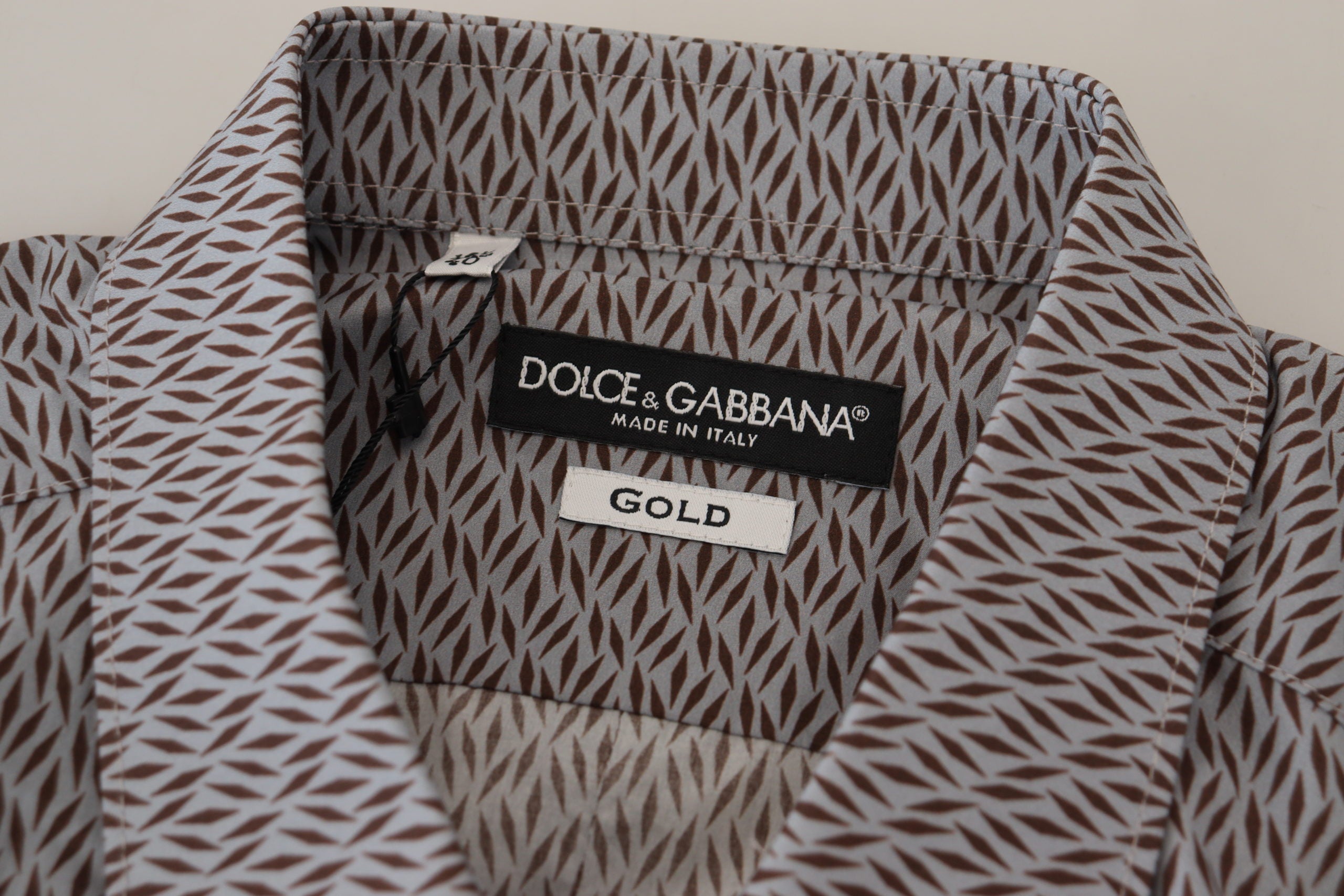 Dolce &amp; Gabbana – Elegantes, formelles Baumwollhemd im Slim Fit