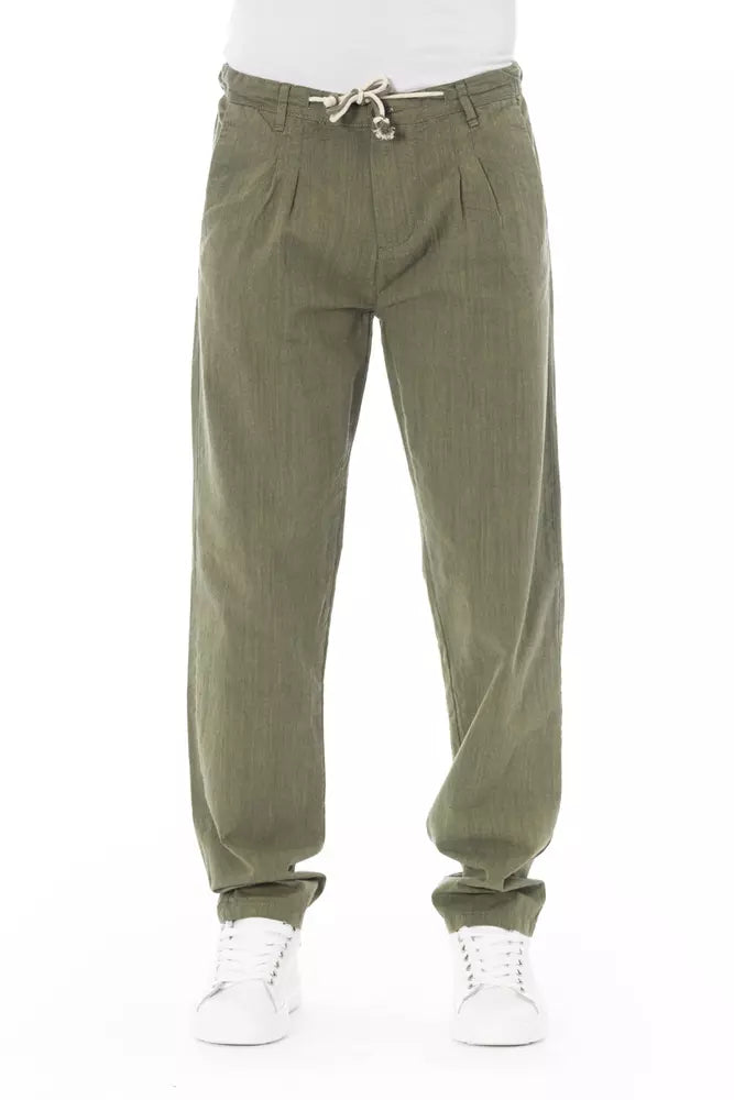 Baldinini Trend Army Cotton Herren Chinohose