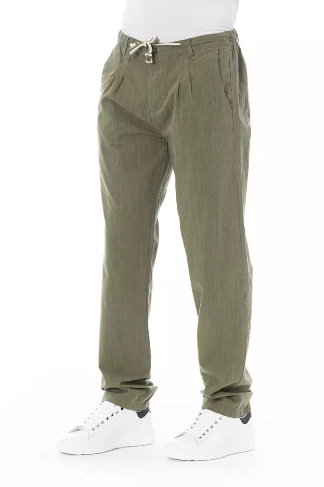 Baldinini Trend Army Cotton Herren Chinohose