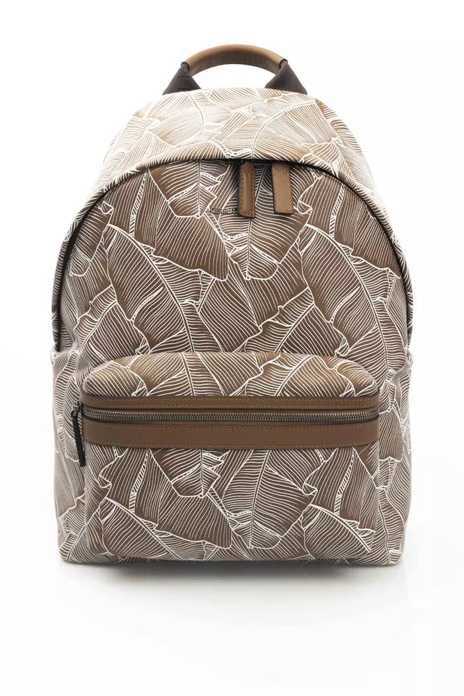 Cerruti 1881 Herrenrucksack aus braunem Leder