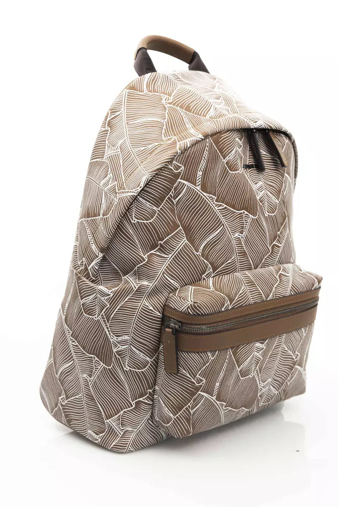 Cerruti 1881 Herrenrucksack aus braunem Leder