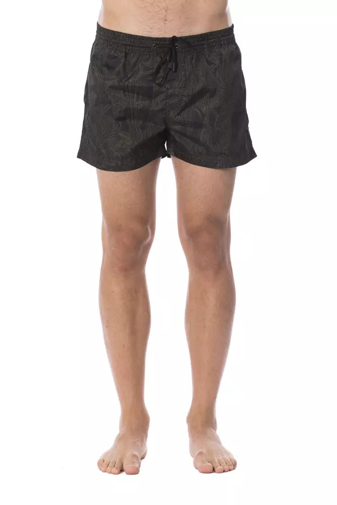 Costum de baie Roberto Cavalli Sport Army Polyester pentru bărbați