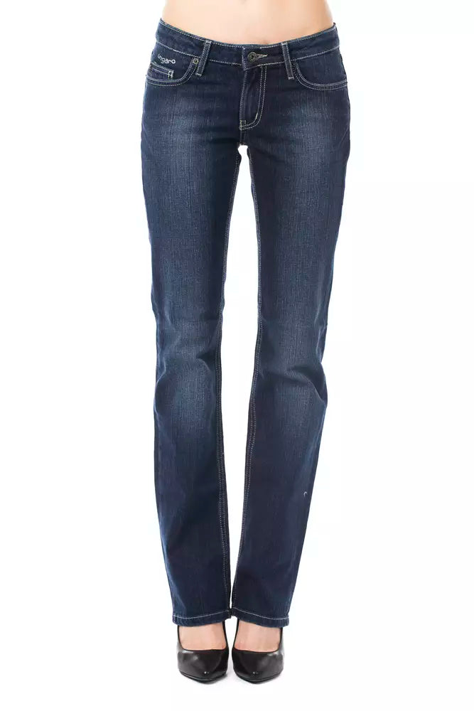 Ungaro Fever Blaue Baumwolljeans für Damen
