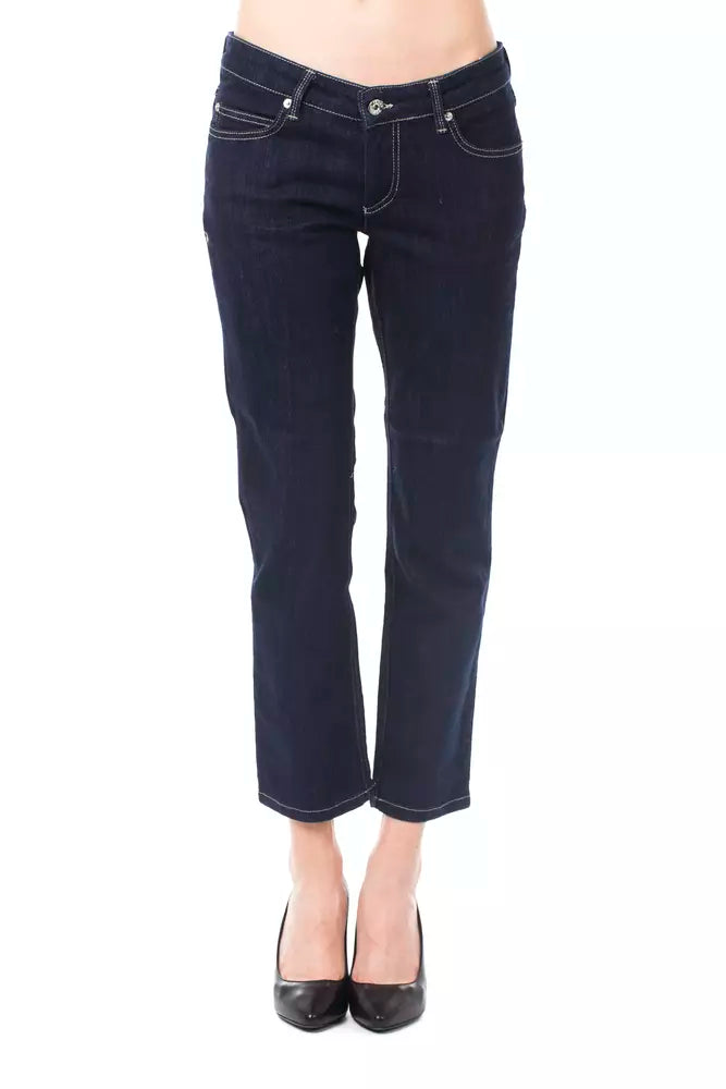 Ungaro Fever Blaue Baumwolljeans für Damen