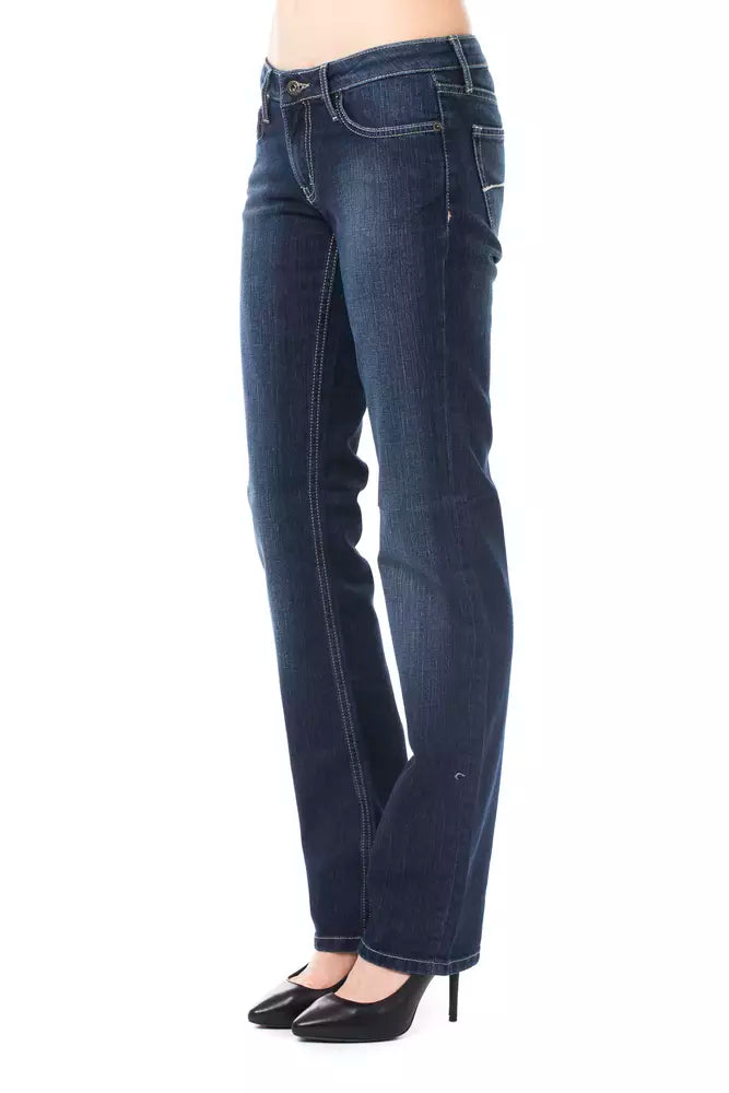 Ungaro Fever Blaue Baumwolljeans für Damen