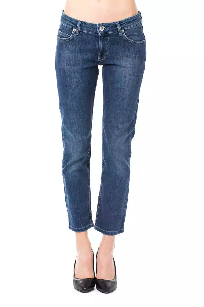 Ungaro Fever Hellblaue Baumwolljeans für Damen