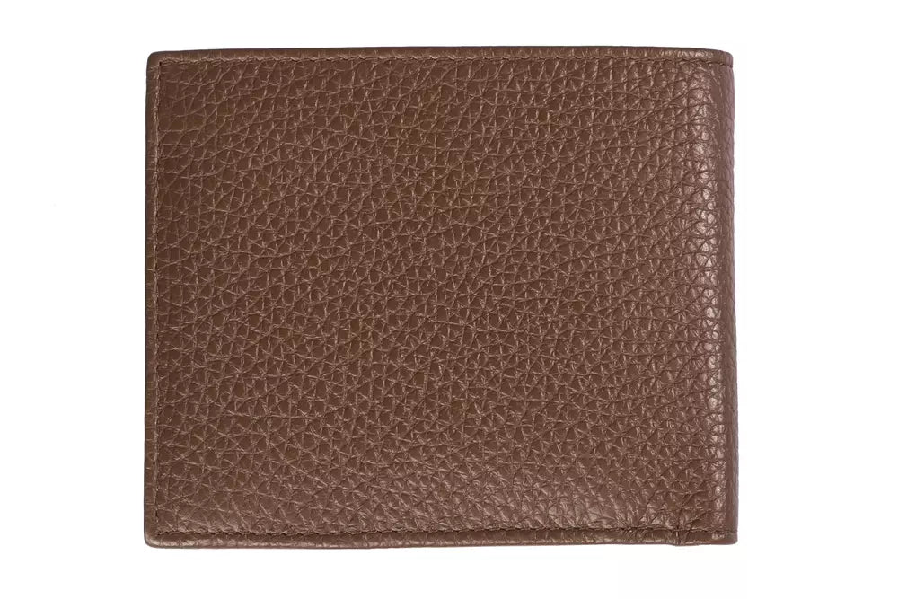 Trussardi Herren Geldbörse aus braunem Leder