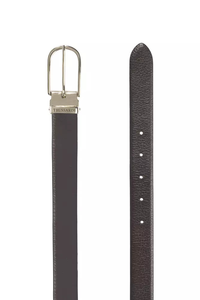 Trussardi Damengürtel aus braunem Leder