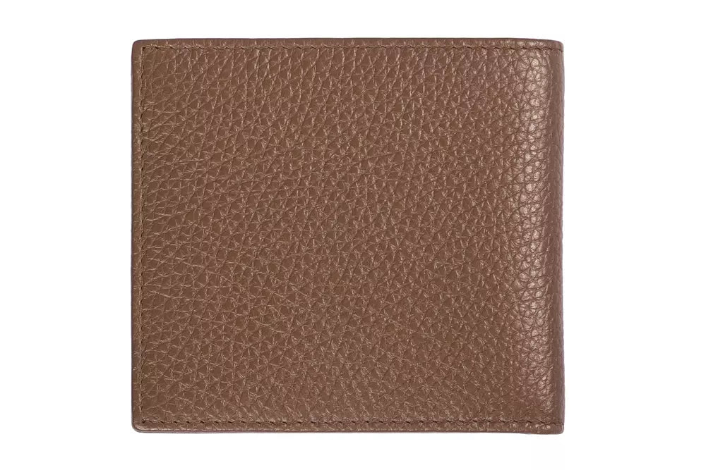 Trussardi Herren Geldbörse aus braunem Leder