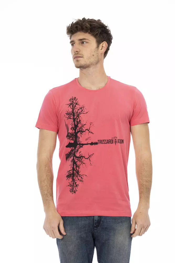 Trussardi Action "Multicolor Cotton Men T-Shirt"