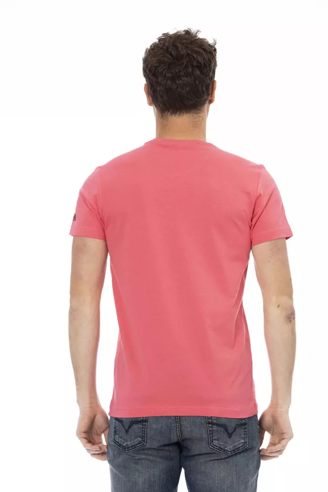 Trussardi Action "Multicolor Cotton Men T-Shirt"