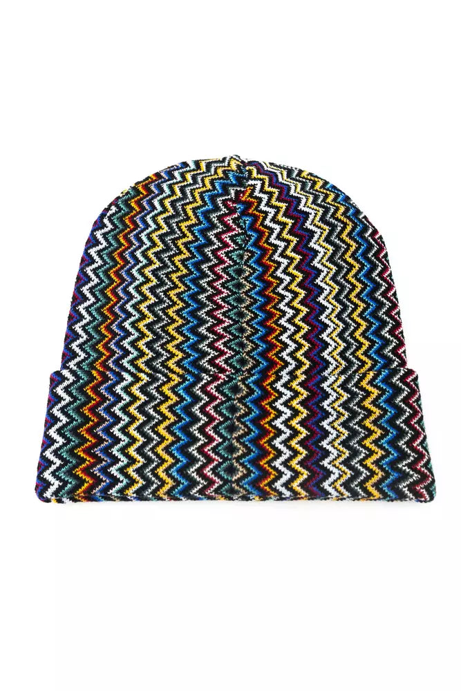 Missoni Mehrfarbige Wollmütze für Herren