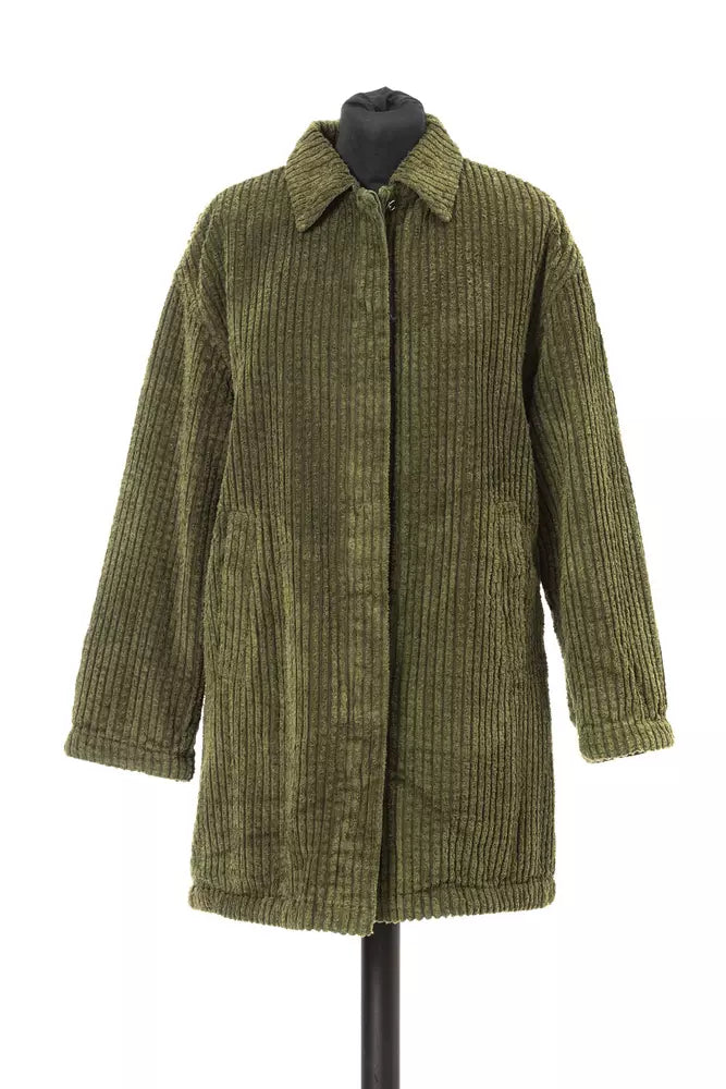 Jacob Cohen Grüne Baumwolljacke für Damen