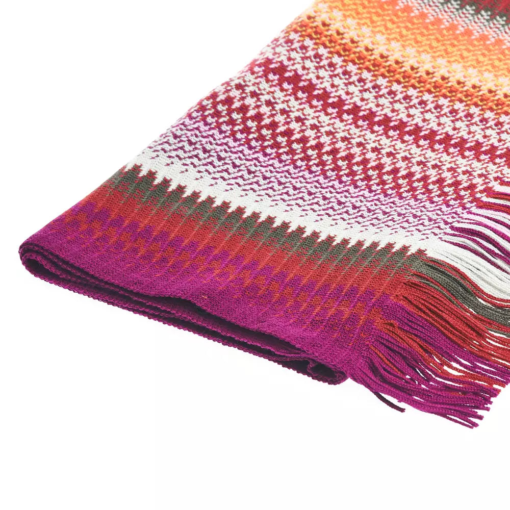 Missoni Mehrfarbiger Wollschal für Herren