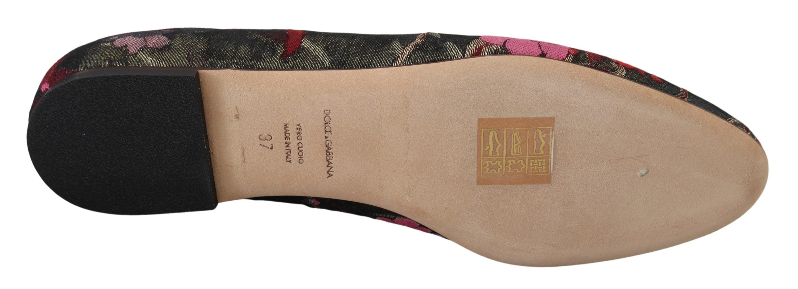 Pantofi sport Dolce &amp; Gabbana din piele și material textil multicolor cu etichetă Sacred Heart