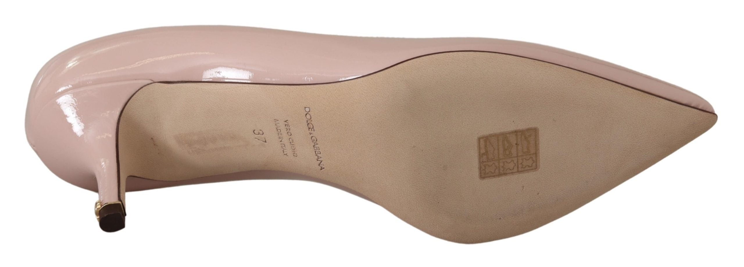 Dolce &amp; Gabbana Elegante Pumps aus Lackleder in Pink