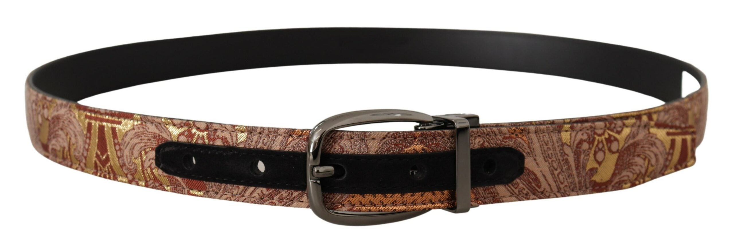 Curea Dolce &amp; Gabbana din piele multicoloră Signature