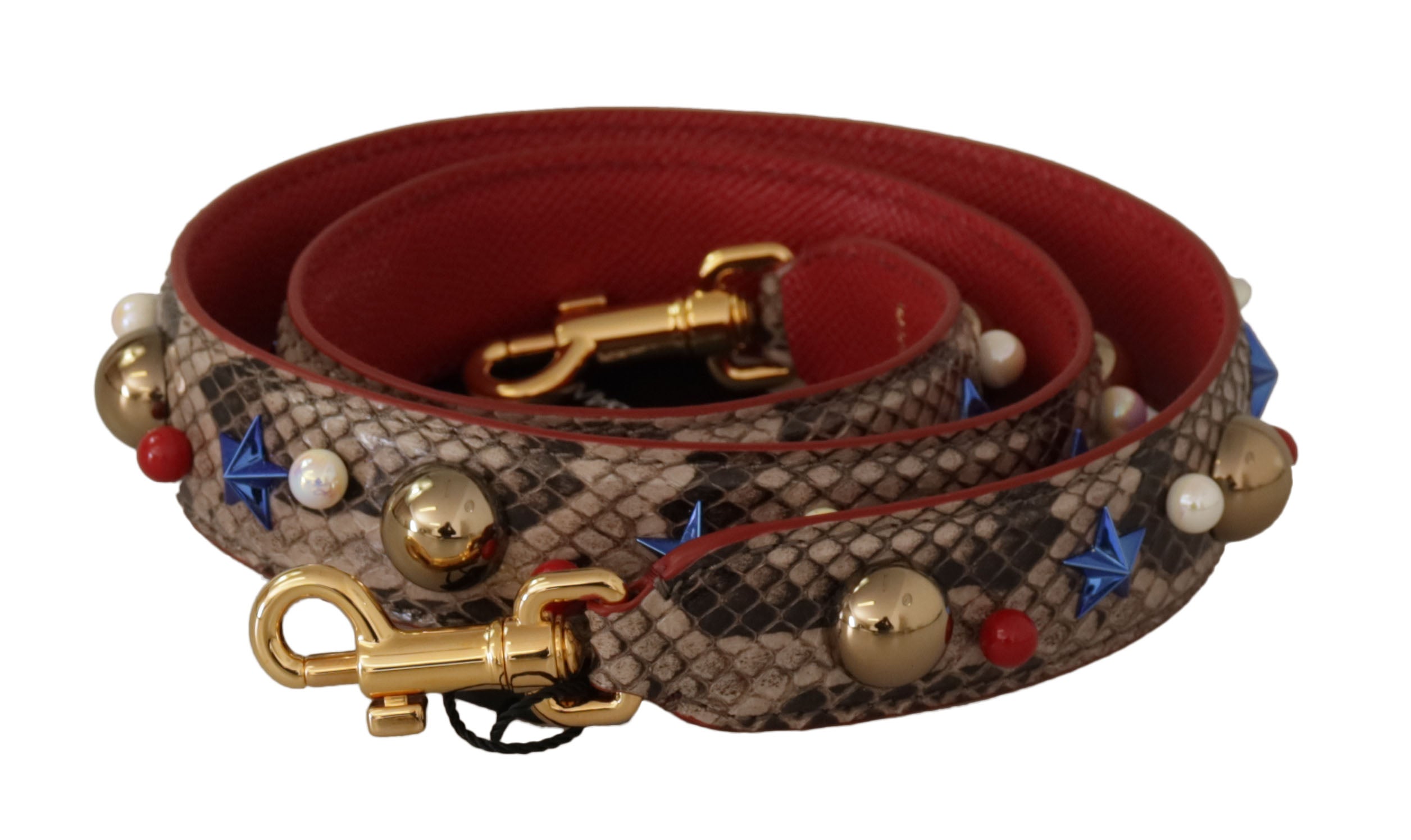 Dolce &amp; Gabbana Curea de umăr elegantă din piele de piton