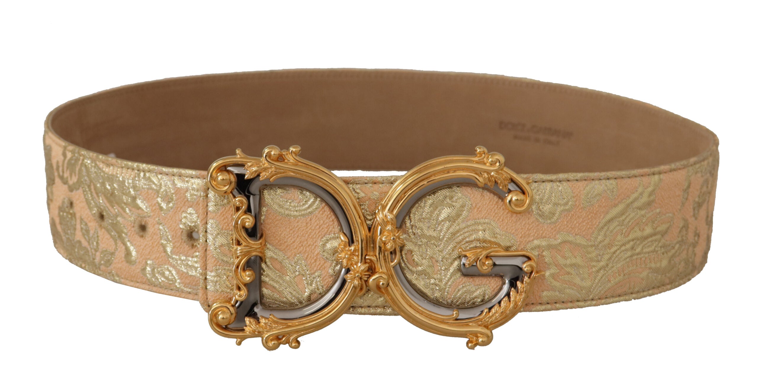 Dolce &amp; Gabbana Eleganter Ledergürtel mit Logo-Schnalle