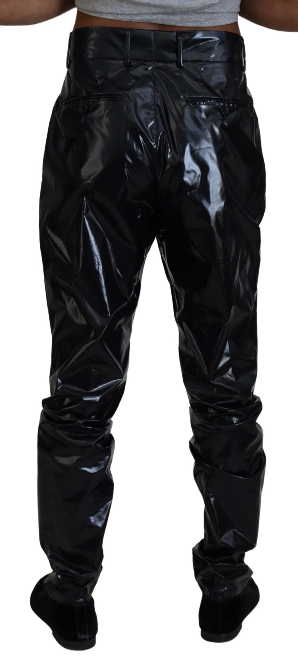 Dolce &amp; Gabbana – Elegante italienische schwarze MainLine-Hose