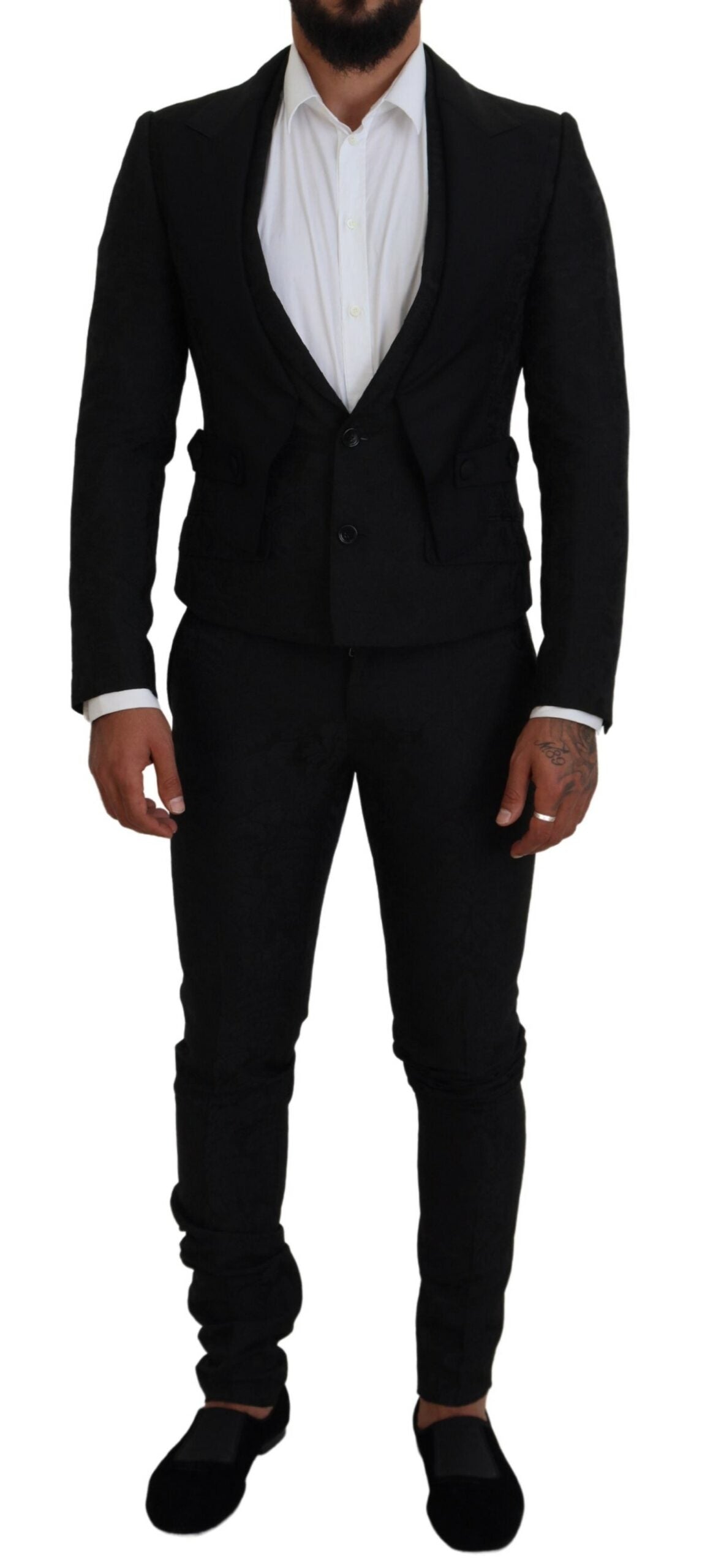 Dolce &amp; Gabbana – eleganter schwarzer Martini-Anzug für den modernen Mann