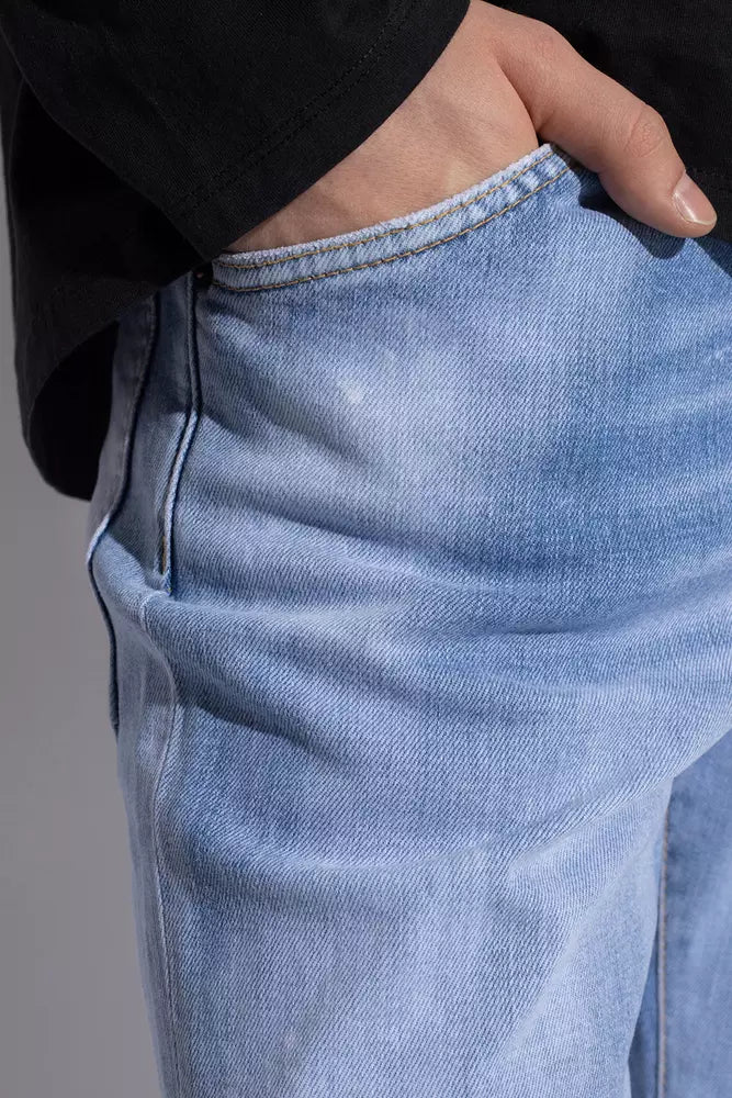 Dsquared² Hellblaue Baumwolljeans für Herren
