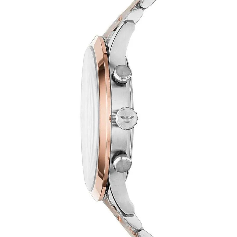 Emporio Armani Ceas elegant bicolor pentru bărbați