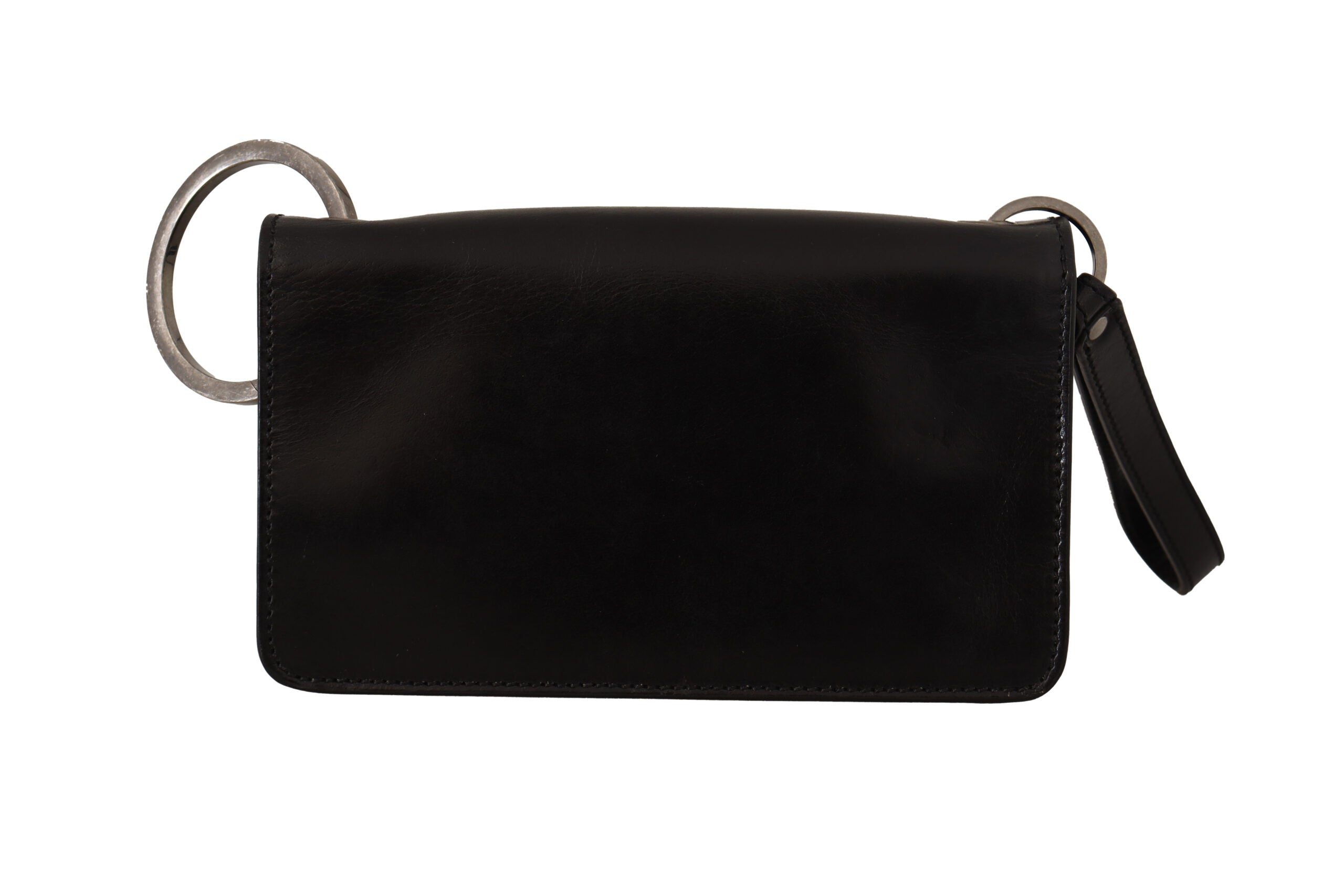 Dolce &amp; Gabbana – Elegante Mini-Geldbörse aus Leder in zeitlosem Schwarz